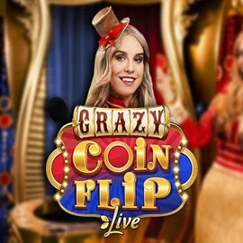 Try Crazy Coin Flip slot by Evolution on gambloriaa.pl – logo image