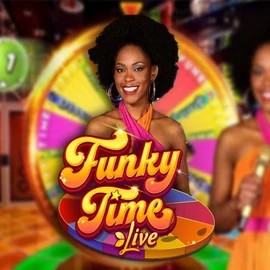 Funky Time casino game by Evolution – featured logo at Gambloria Casino