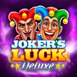 Jokers Luck Deluxe slot visual from Skywind Group available on gambloriaa.pl