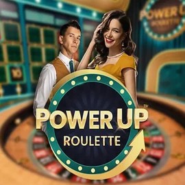 PowerUP Roulette logo by Pragmatic Play Gambloria Casino