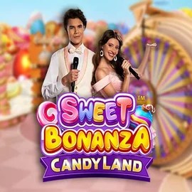 Sweet Bonanza Candy Land Live online game logo by Pragmatic Play on gambloriaa.pl