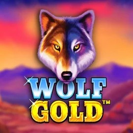 Wolf Gold logo – Slots by Pragmatic Play at Gambloria Casino